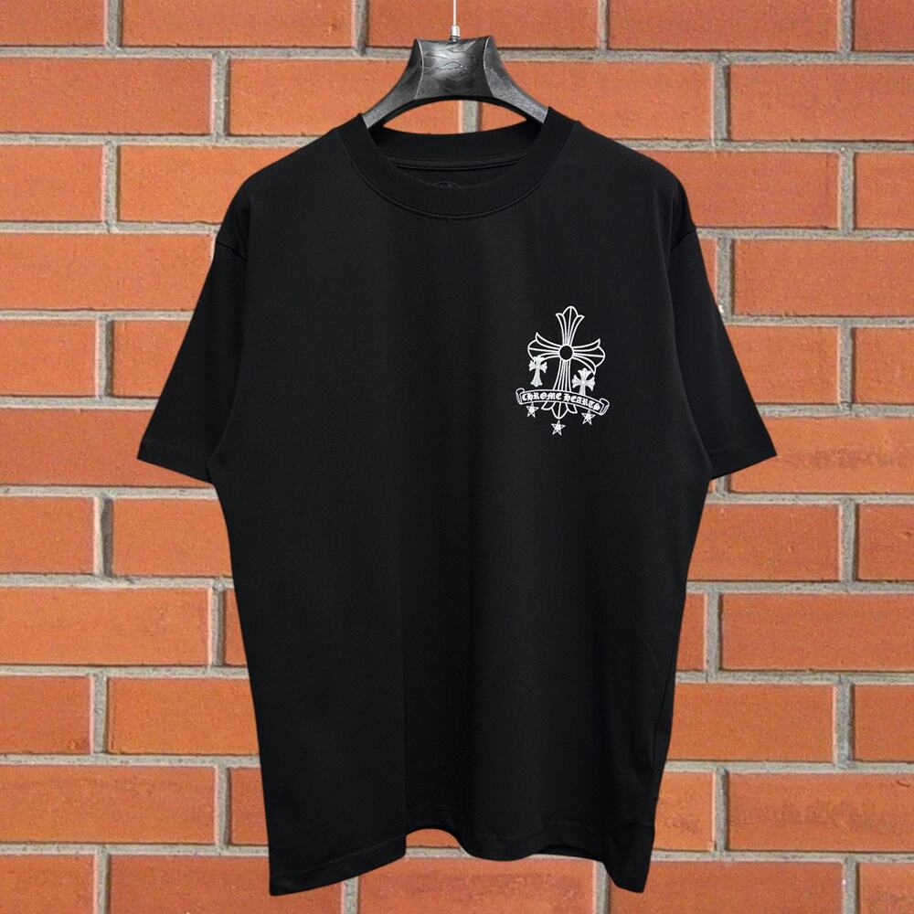 Chrome Hearts Classic Black Short-Sleeve Shirt